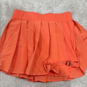 HALARA Vibrant Orange Mini Skirt